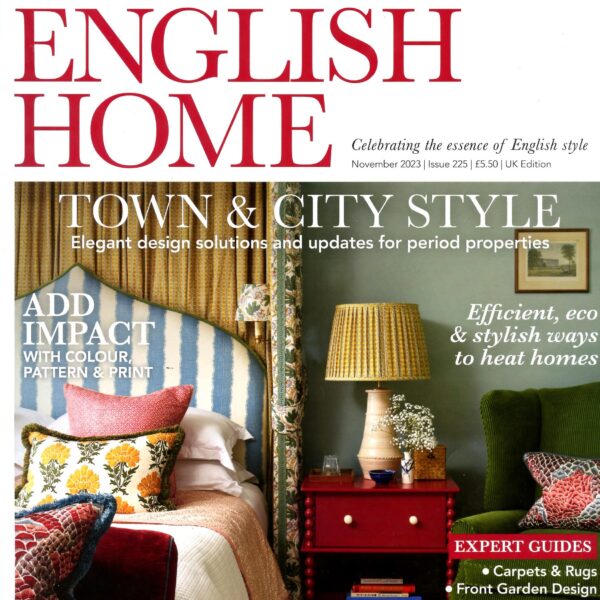 ENGLISH HOME – November 2023. How to create an appealing front garden