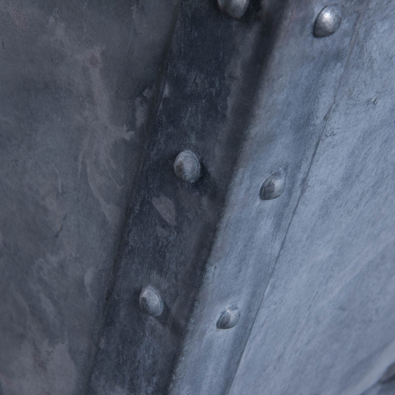 Angle Trough | galvanised industrial Zinc trough planter
