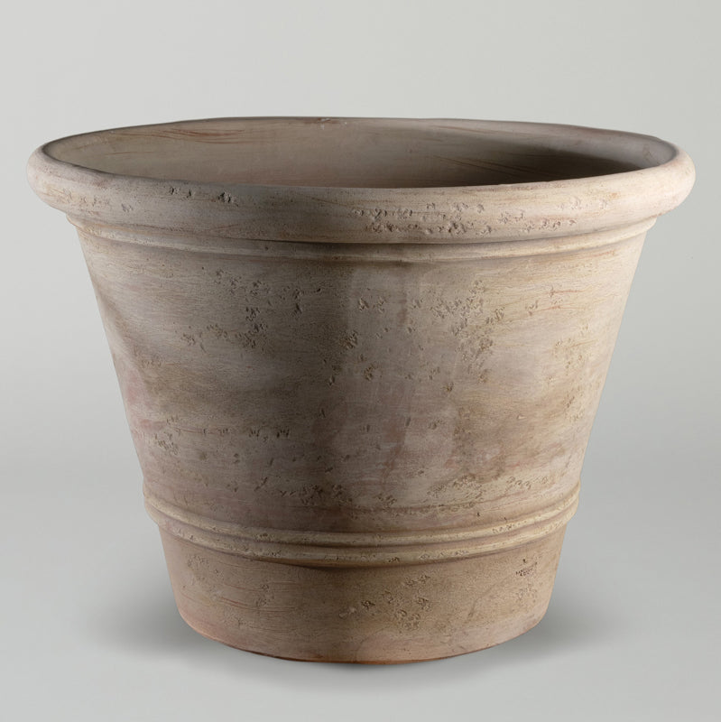 Liscio Vase Planter Terracotta - Extra Large, Antiqued