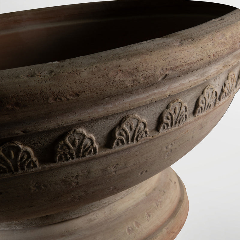 Terracotta Planter Garden/interior 550mm X 1200mm Terracotta