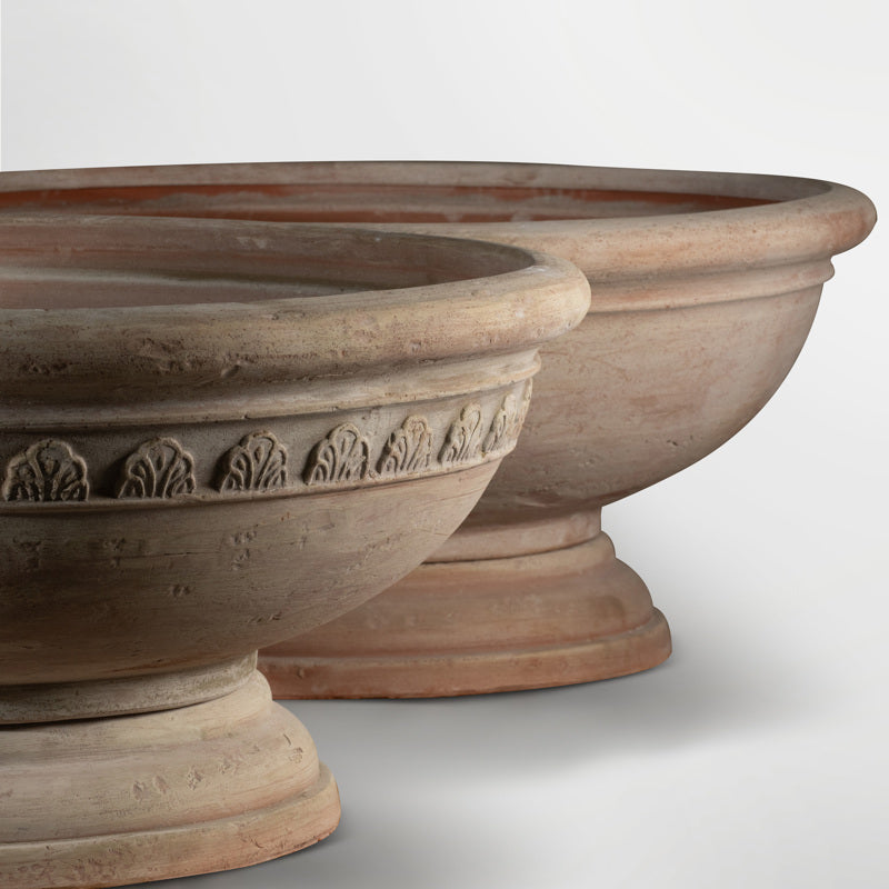 Terracotta Planter Garden/interior 550mm X 1200mm Terracotta