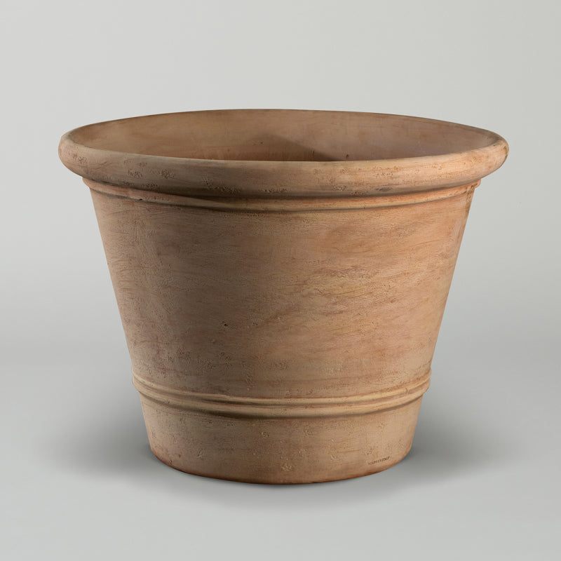 Liscio Vase Planter - Large, Antiqued
