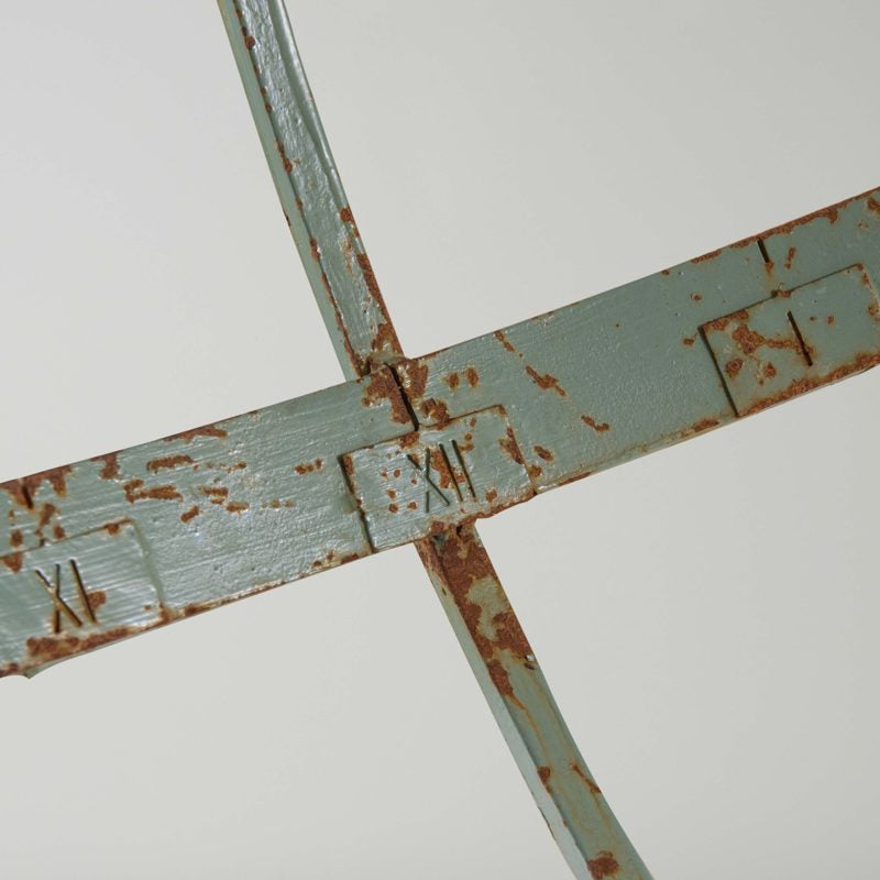 Armillary Sphere Sundial | Distressed Wrought Iron
