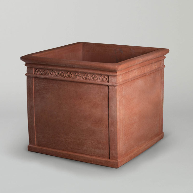 Florentine Box | frost resistant Terracotta cube planter