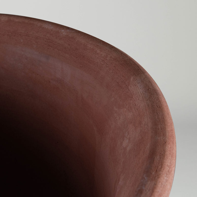 Grand Liscio Vase | Frost resistant extra large Terracotta pot