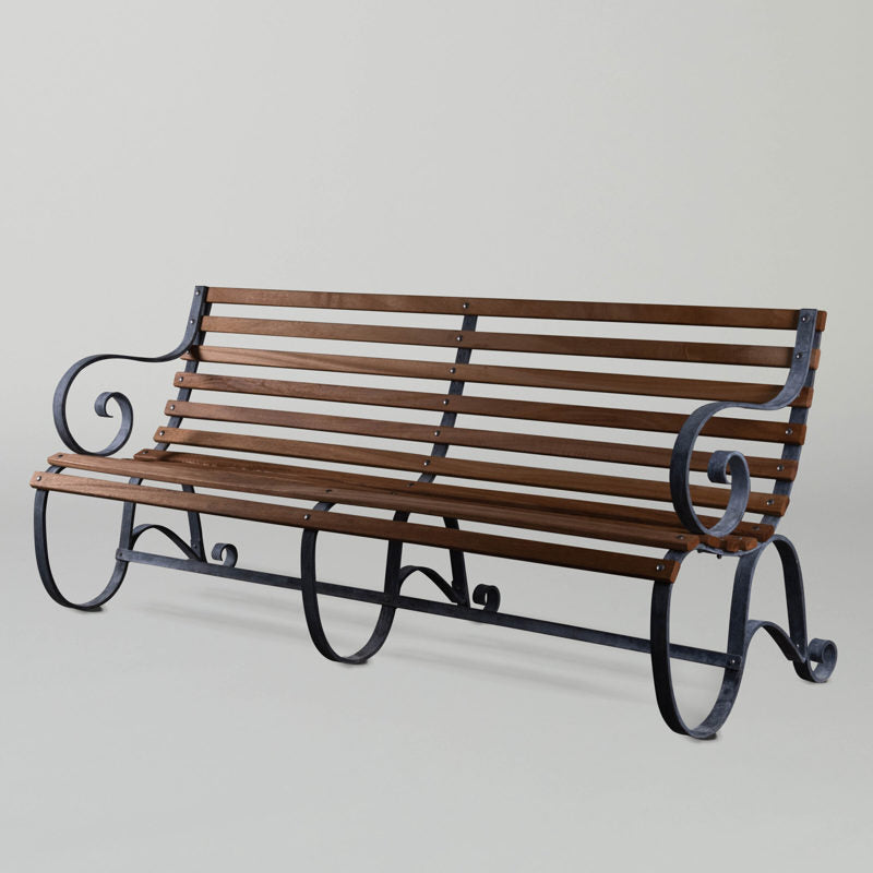 Harrogate Seat | Wrought Iron & Zinc