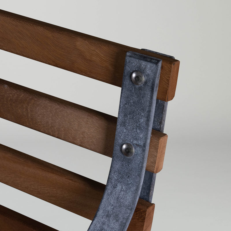 Harrogate Seat | Wrought Iron & Zinc