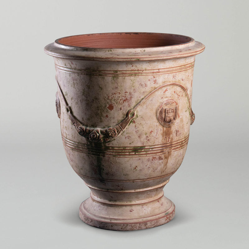 Large Anduze Vase Old Patina | Pottery