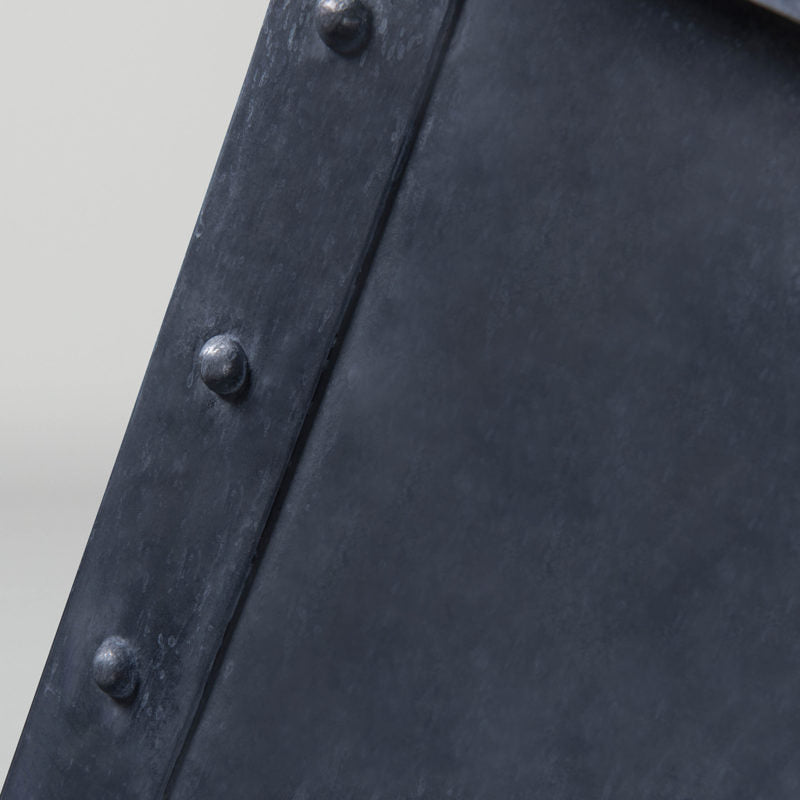 Large Angle Planter | Zinc
