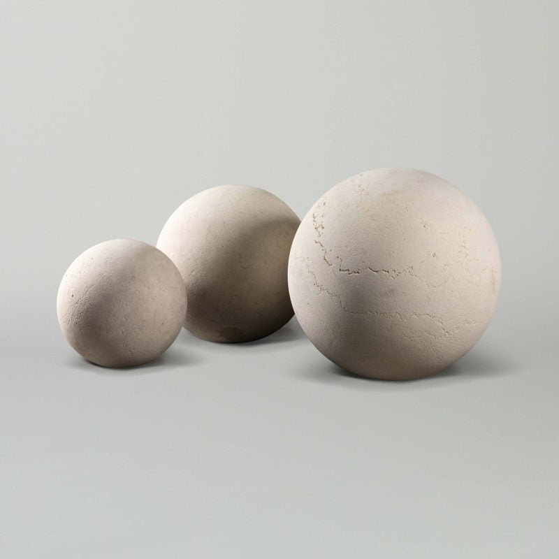 Large Ball Finial | Limestone