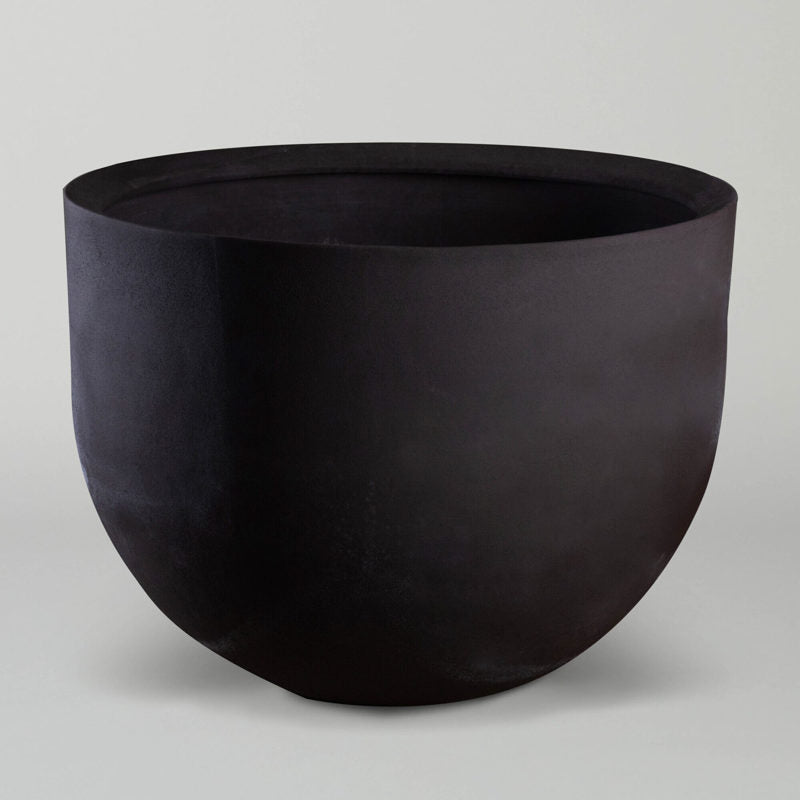 Large Bologna Bowl | large grey contemporary Terracotta pot