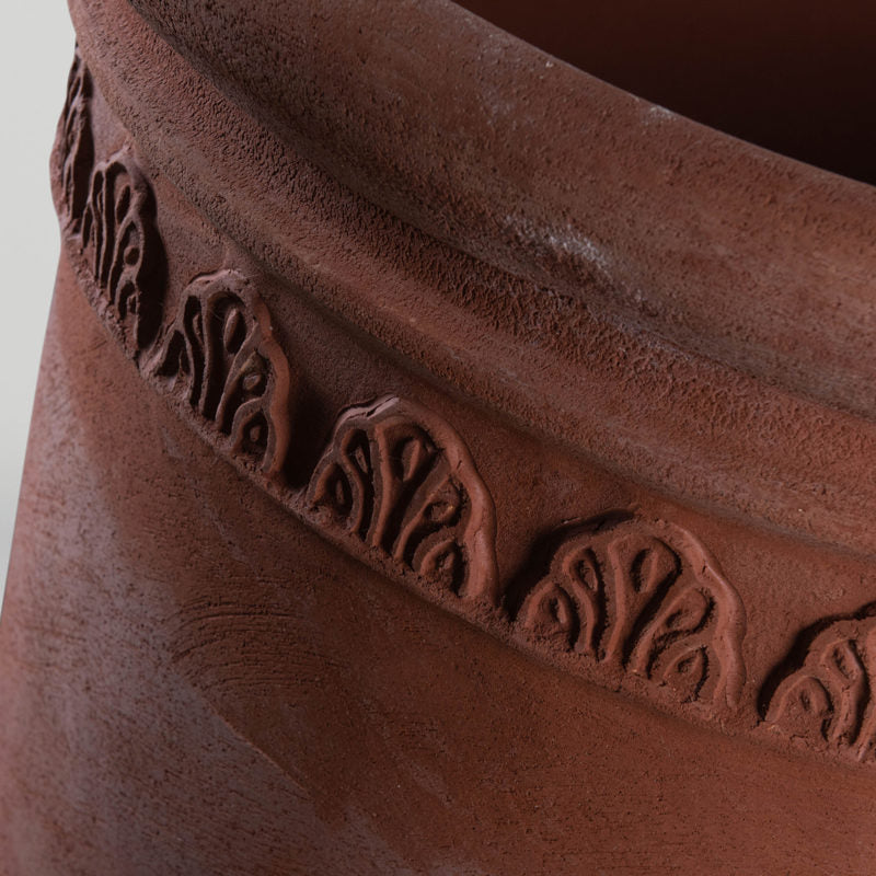 Large Florentine Planter | big Terracotta garden planter