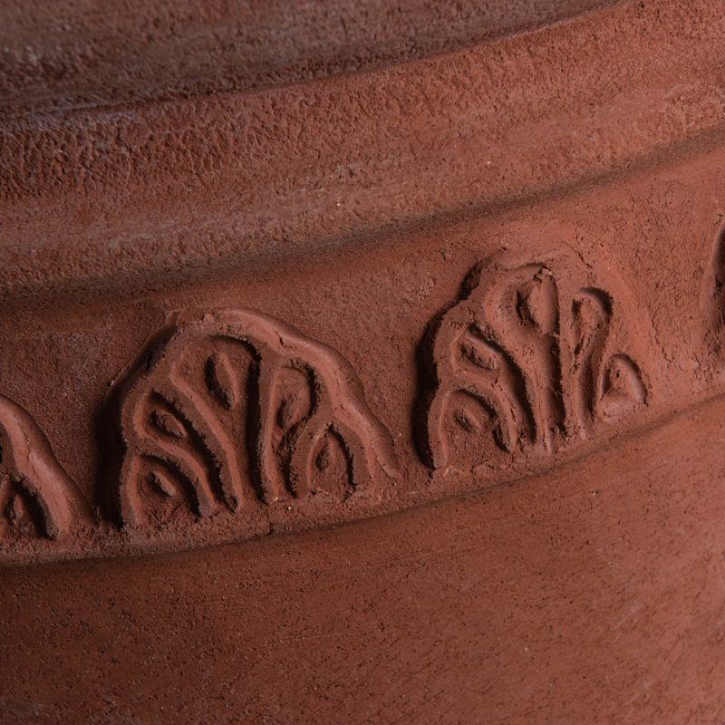 Large Florentine Planter | big Terracotta garden planter