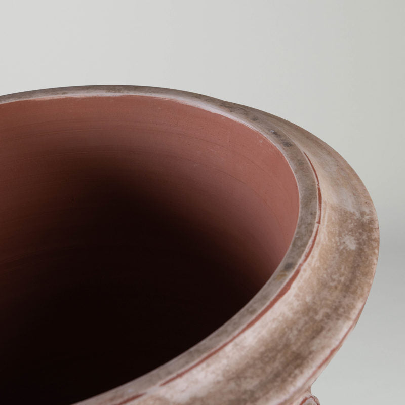 Small Anduze Vase Old Patina | glazed French Pottery